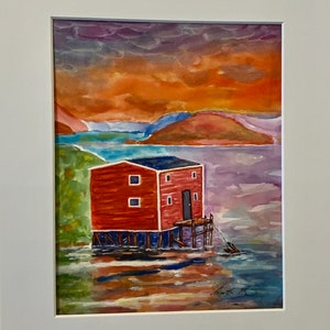 Cattura lo spirito vibrante della costa frastagliata di Terranova con "Lungo la costa", di Heather Kertzer Fine Art
