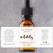 Essential Oil Bottle Label Template Printable 1oz or 2 Oz - Etsy