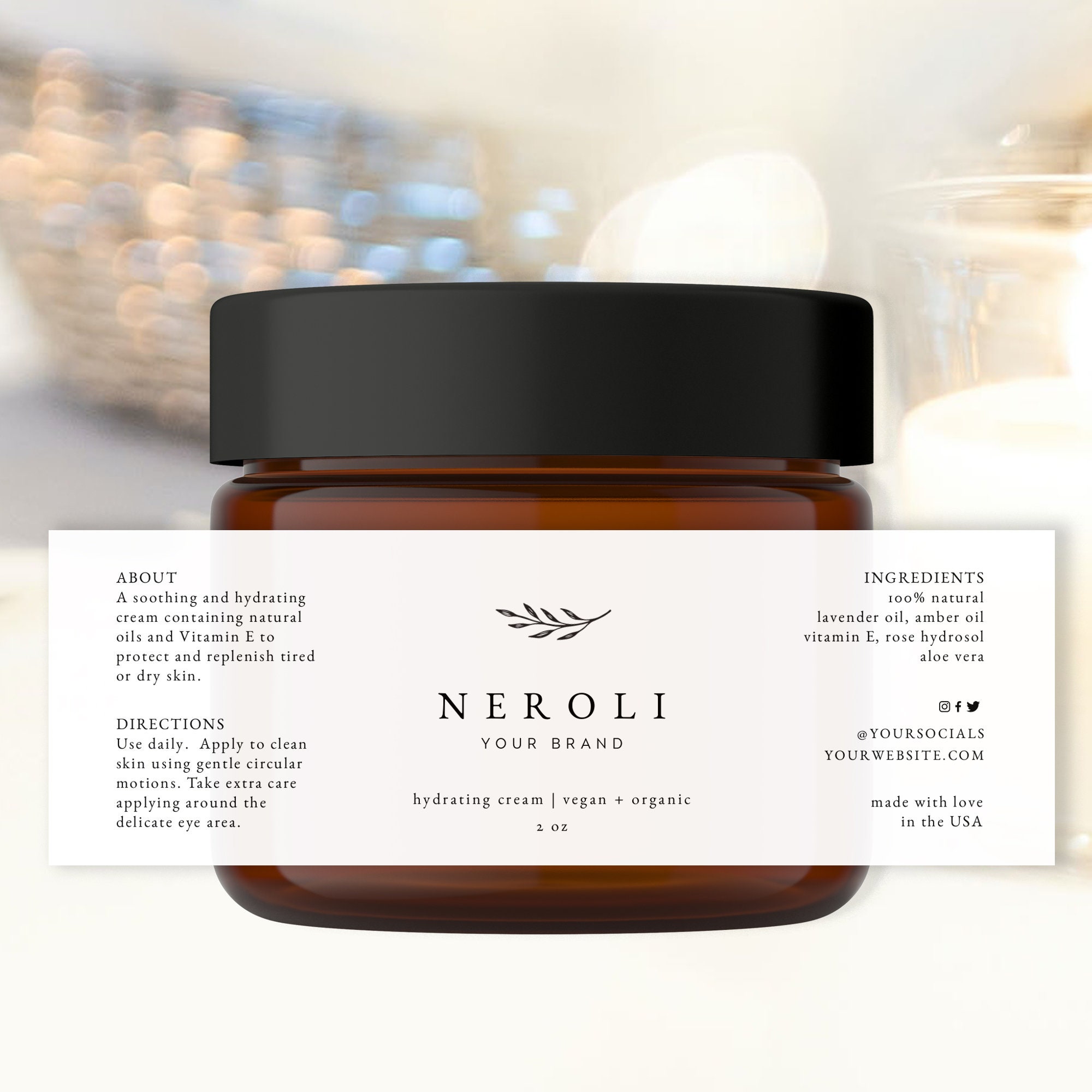 cosmetic-label-templates