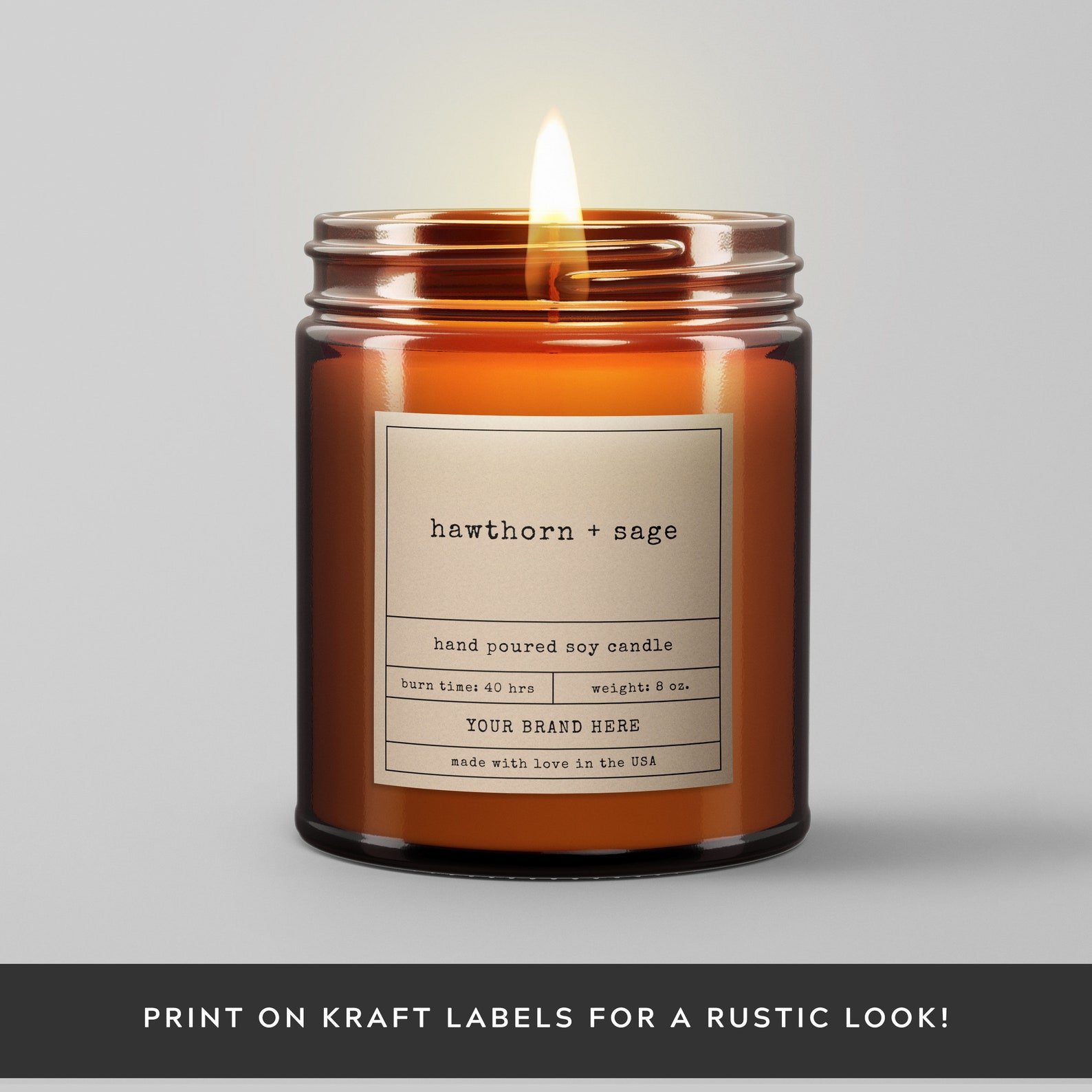 Candle Jar Label Template Printable Minimalist Candle Labels Etsy Candle Jar Label Template Printable Minimalist Candle Labels Etsy