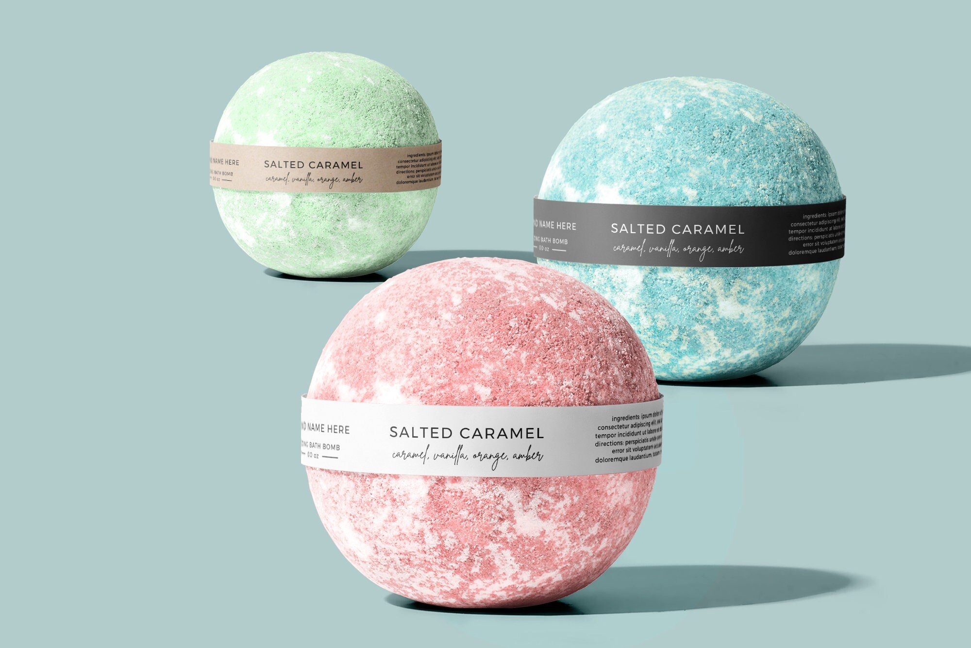 Bath Bomb Label Template Printable Bath Bomb Wrap Labels Etsy Australia