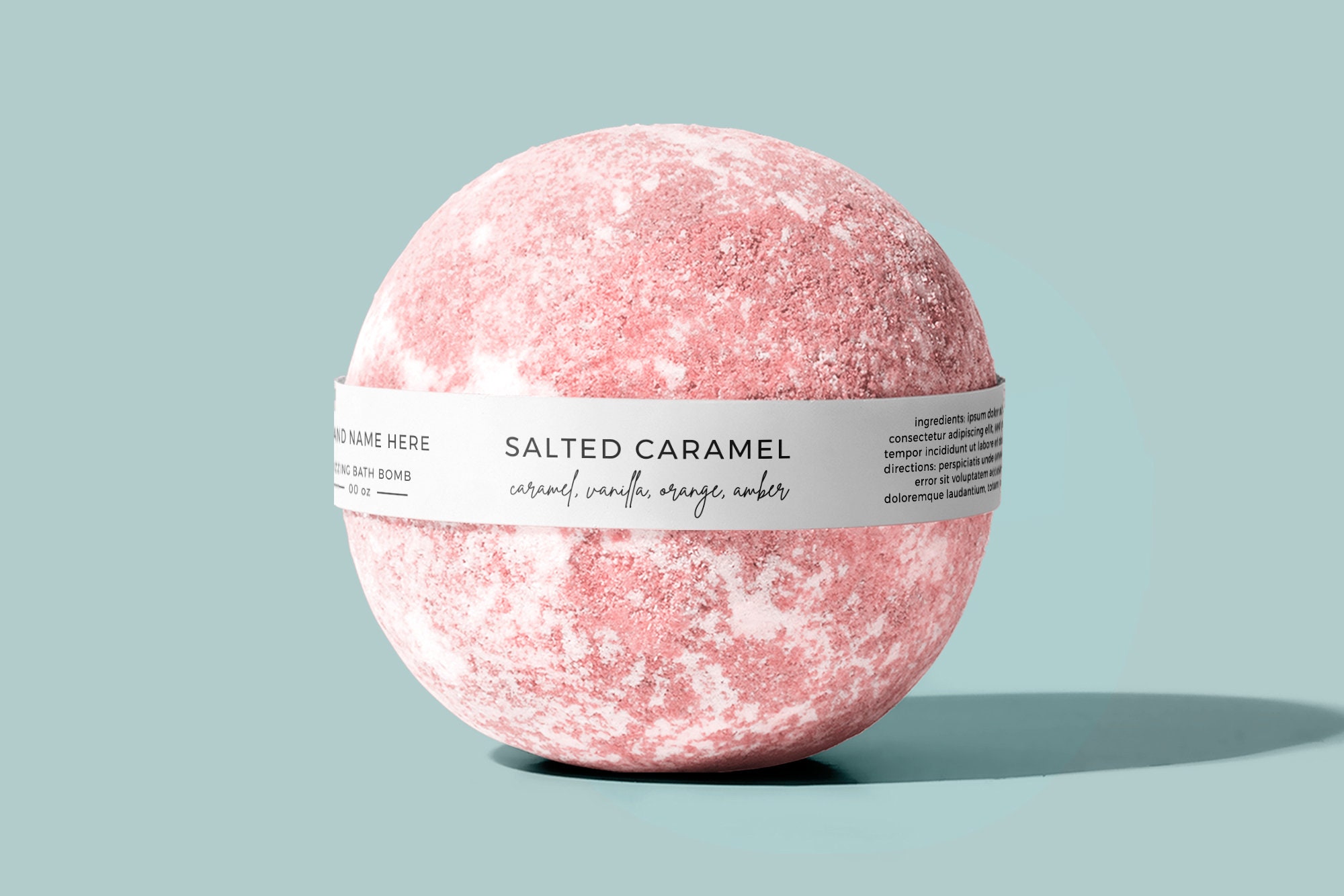 Bath Bomb Label Template Printable Bath Bomb Wrap Labels Etsy Australia