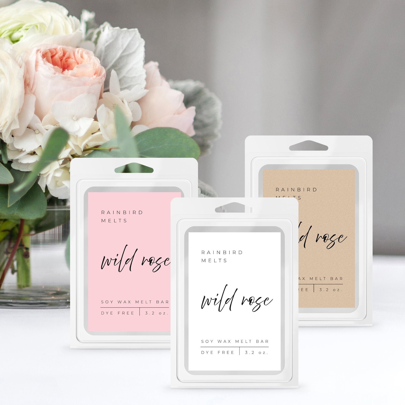 wax melt label template printable wax melts product labels