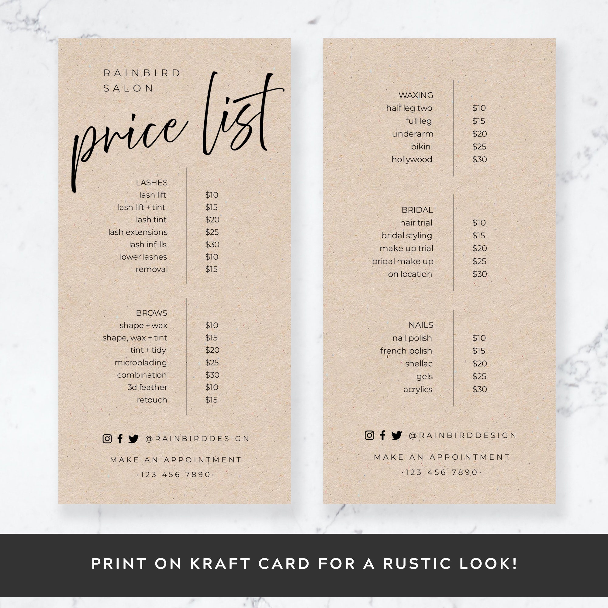 Beauty Salon Price List Template Printable Hair Stylist Price Etsy beauty-salon-price-list-template-printable-hair-stylist-price-etsy