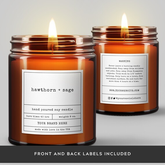 Candle Labels