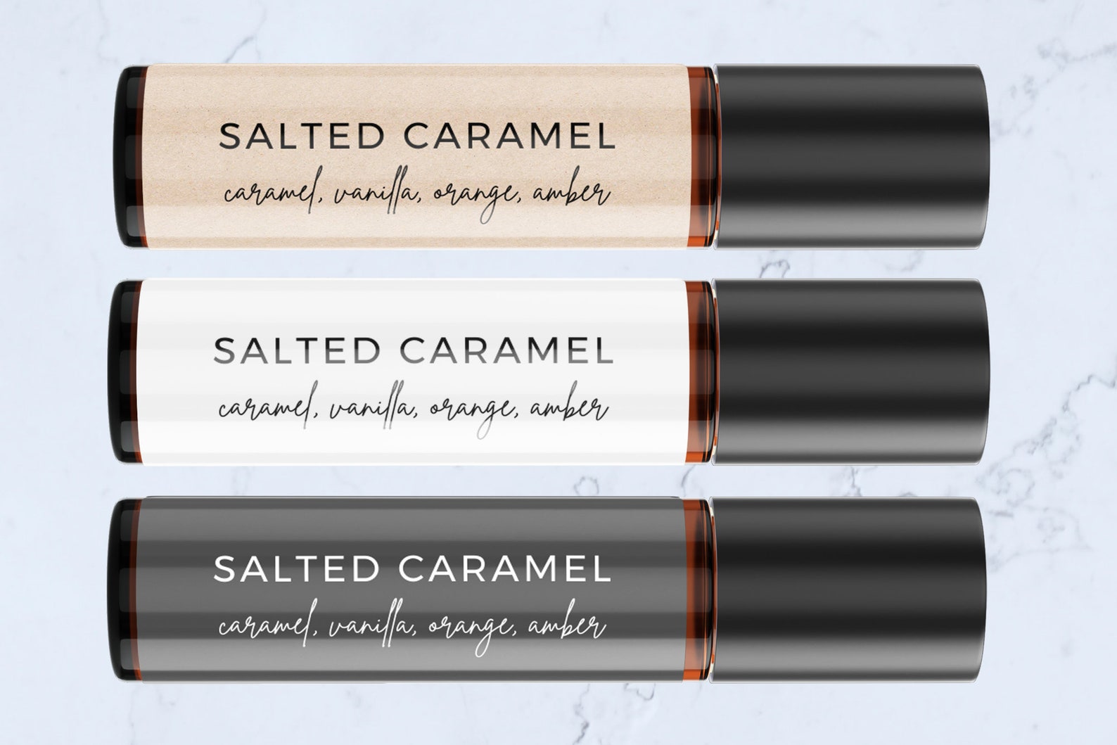 10ml Oil Roller Bottle Label Template Printable Essential Etsy Canada