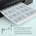Essential Oil Bottle Label Template Printable 1oz or 2 Oz - Etsy