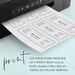 Essential Oil Labels Template Printable Essential Oils - Etsy