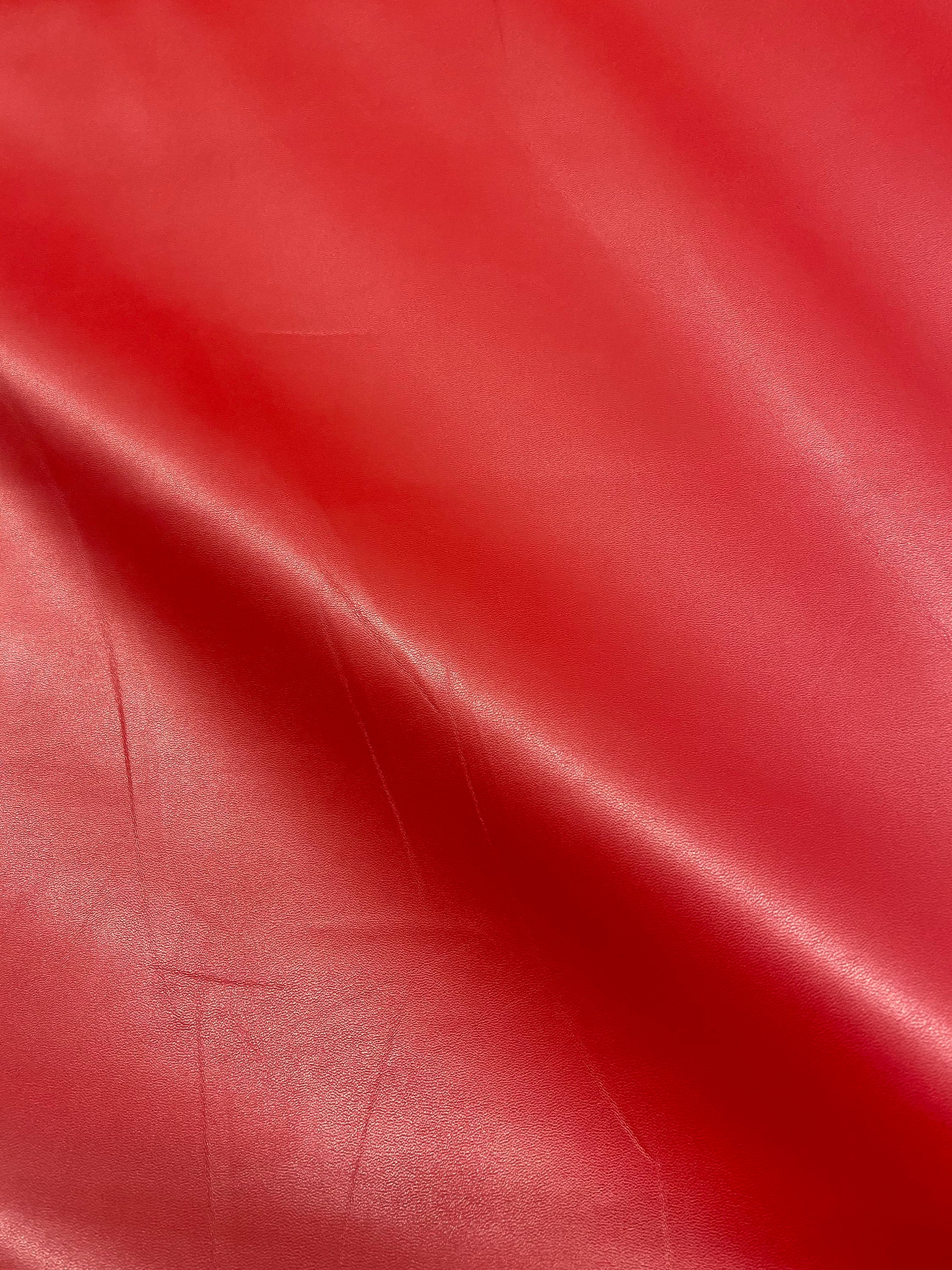 RED VINYL / vinyl fabric / sold by the yard | Etsy