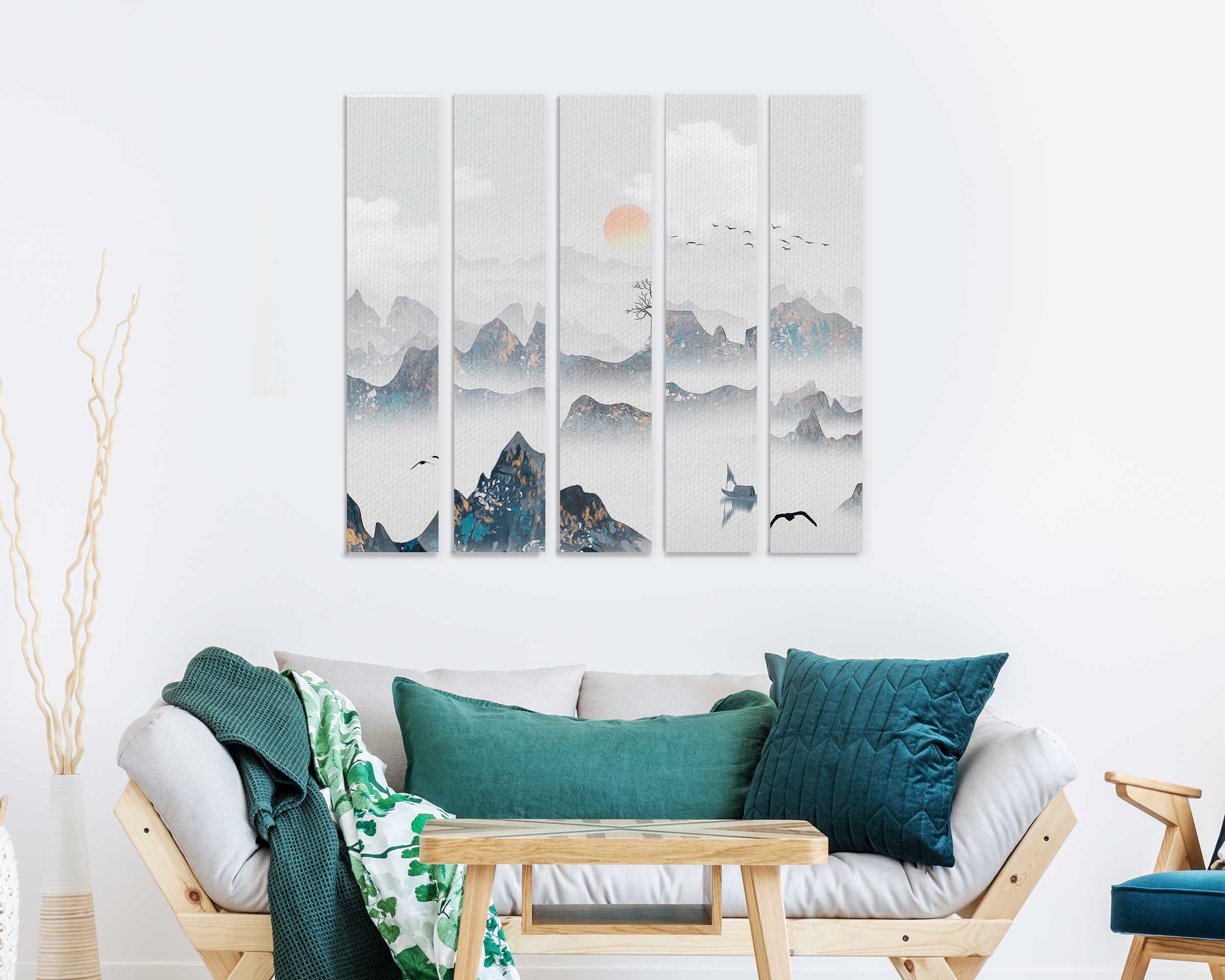 Japan moderne Dekoration Bilder für Schlafzimmer Home Decor | Etsy