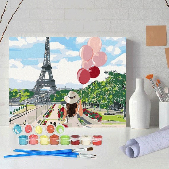 Kit peinture au numéro - Paris
