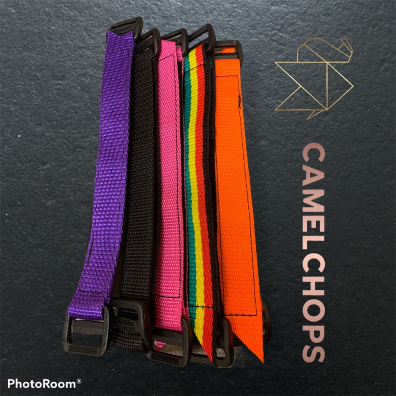 Approx 9\u201d CamelChops independent Velcro straps