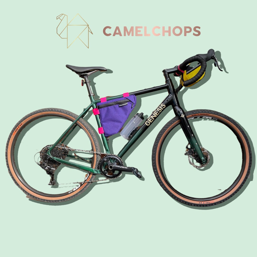 Camelchops BLOCK Bike Frame Bag Custom Colour Options Etsy