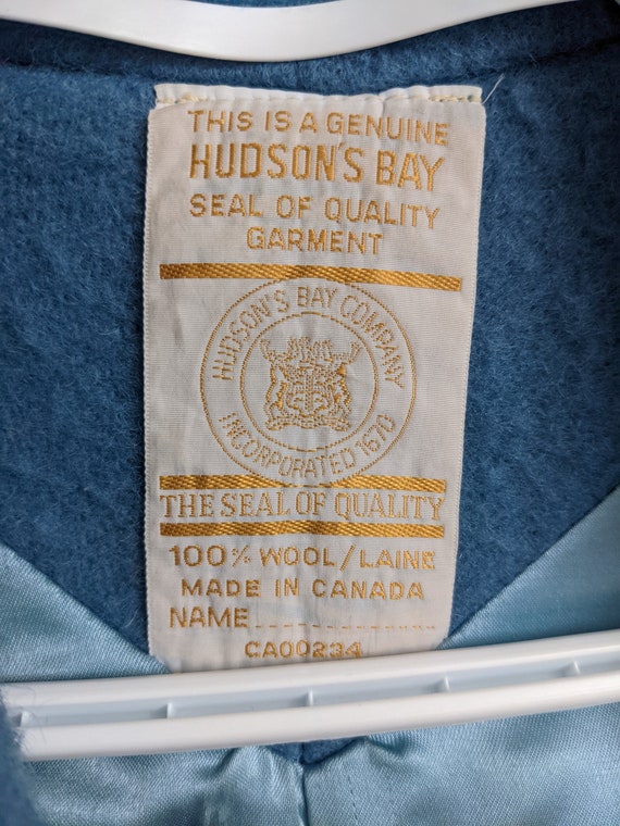 Vintage // Hudson's Bay // Point Blanket // Blue // Peacoat - Etsy
