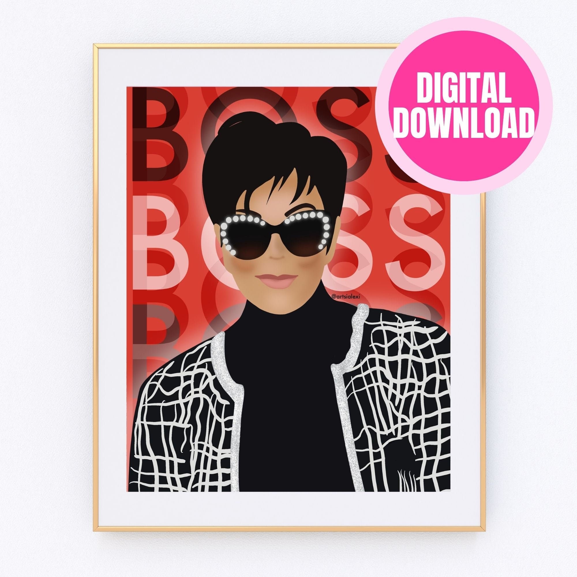 Kris Jenner Poster