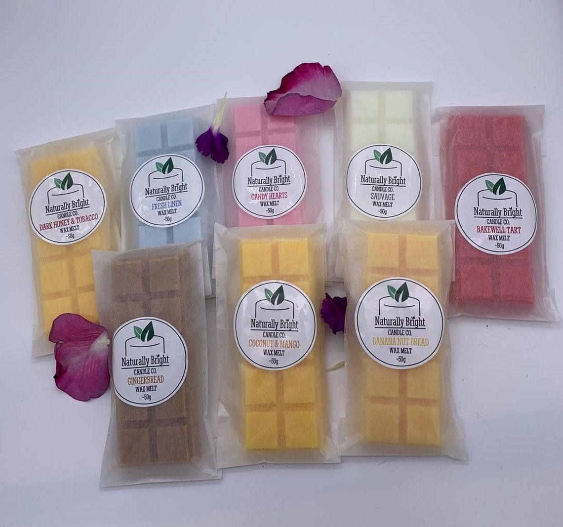 Coconut Wax Melts Highly Scented Wax Melts Etsy