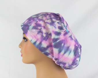 Tie Dye Scrub Caps, Unique Medical Hat, Medical Hat, Medical Bonnet, Operating Scrub Cap, Euro Scrub Cap, Nurse Medical Hat, Medical cap