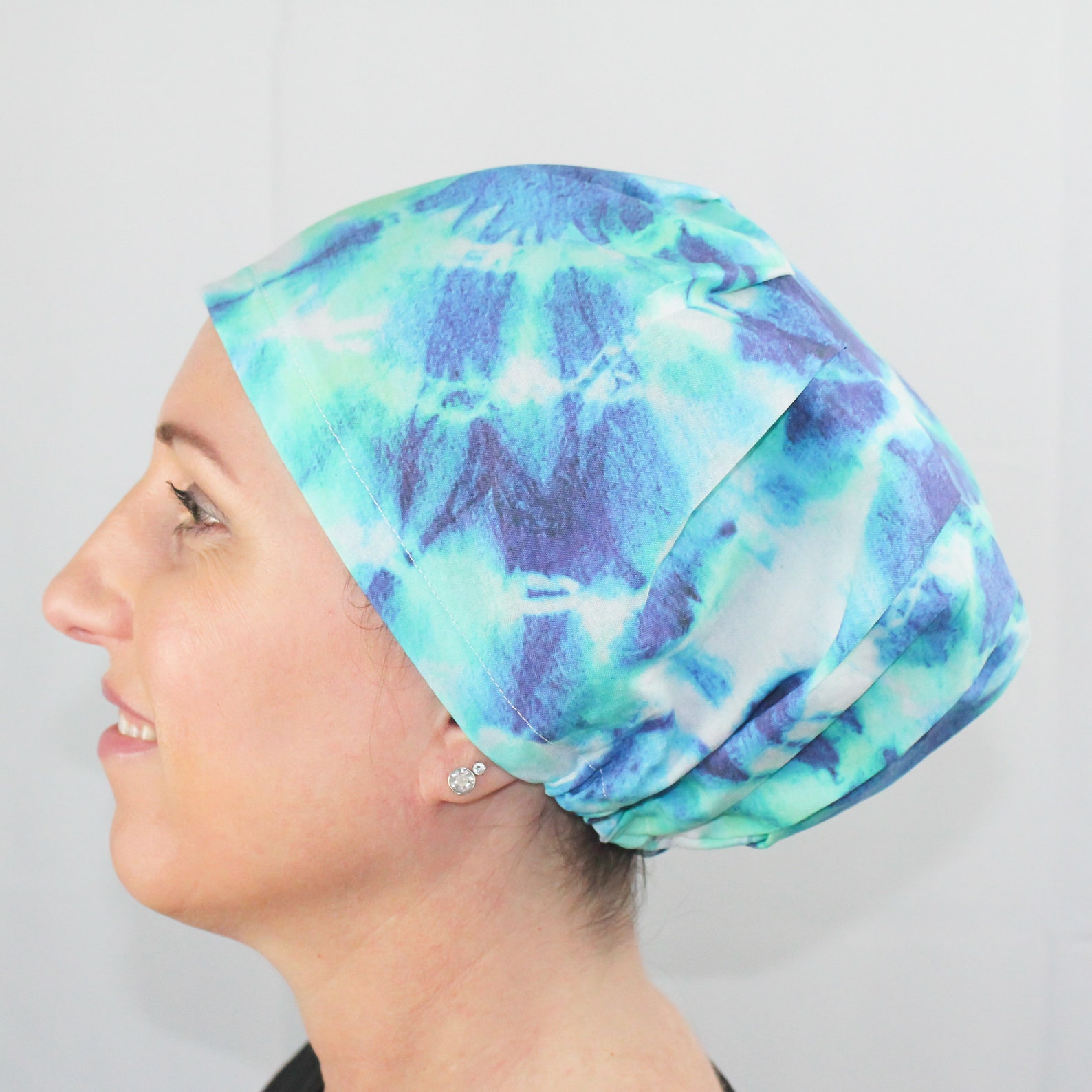 Tie Dye Scrub Caps Unique Medical Hat Medical Hat Medical Etsy