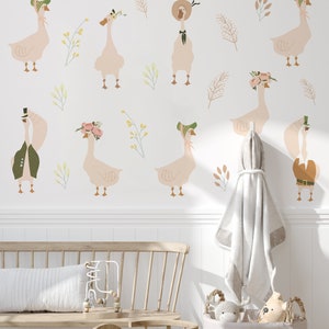 Goose Nursery Wall Decals | Geese Wall Stickers