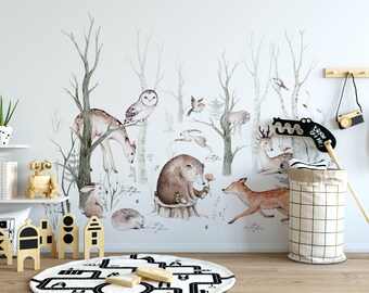 Large Jungle Trees Wall Decal Decor Forest Art Mural Decoration for Nursery Kids Room Bedroom DIY(Black01+Pink01) Fymural Giant Tree Wall Stickers Large Jungle Trees Wall Decal Decor Forest Art Mural Decoration for Nursery Kids Room Bedroom DIY(Black01+Pink01) Fymural Giant Tree Wall Stickers