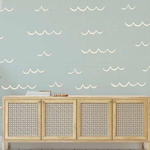 Ocean Wave Wall Decals: Coastal Nursery Decor