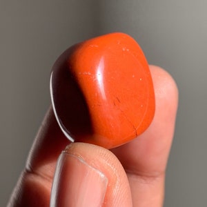 Red Jasper Crystal Tumble Stone l Healing Crystals Stones | Love Chakra Stones | Rocks and Minerals | Mineral Specimen