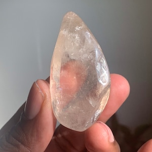 Smoky Quartz Crystal Freeform Palm Stone | Smokey Meditation Stone | Healing Crystals Stones | Chakra Stones | Rocks and Minerals |