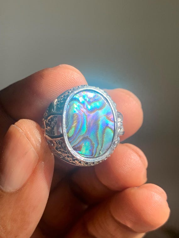 Beautiful Abalone Ring | Abalone Shell Jewelry | … - image 8