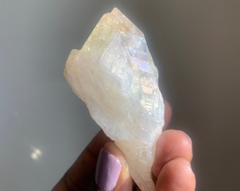 Aura Quartz Point | Angel Aura Quartz | Clear Quartz Crystal | Aura Towers | Aura Points | Aura Quartz Clusters | Rocks and Minerals