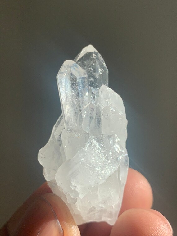 確認用　【最高品質】　天然水晶ポイント　クリアクォーツ 透明水晶ポイント | 天然水晶ポイント 1～4 インチ | 本物の透明水晶