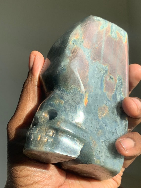 ラブラドライト・タワー・L定番 天然石 パワーストーン ラブラドライト