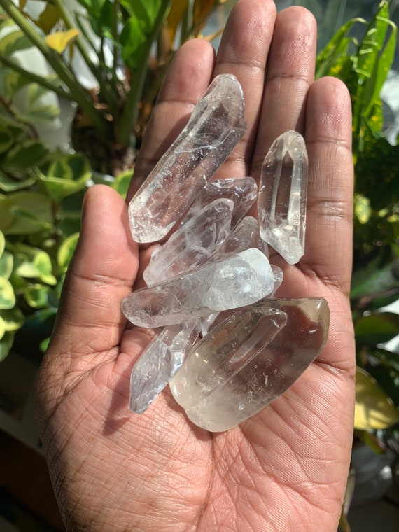 Clear Quartz Crystal Points