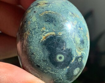 Kambaba Jasper Palm Stone | Healing Crystals Stones | Chakra Stones | Rocks and Minerals