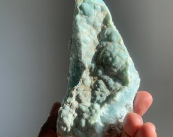 Blue Hemimorphite Crystal Specimen | Raw Rocks and Mineral Specimen