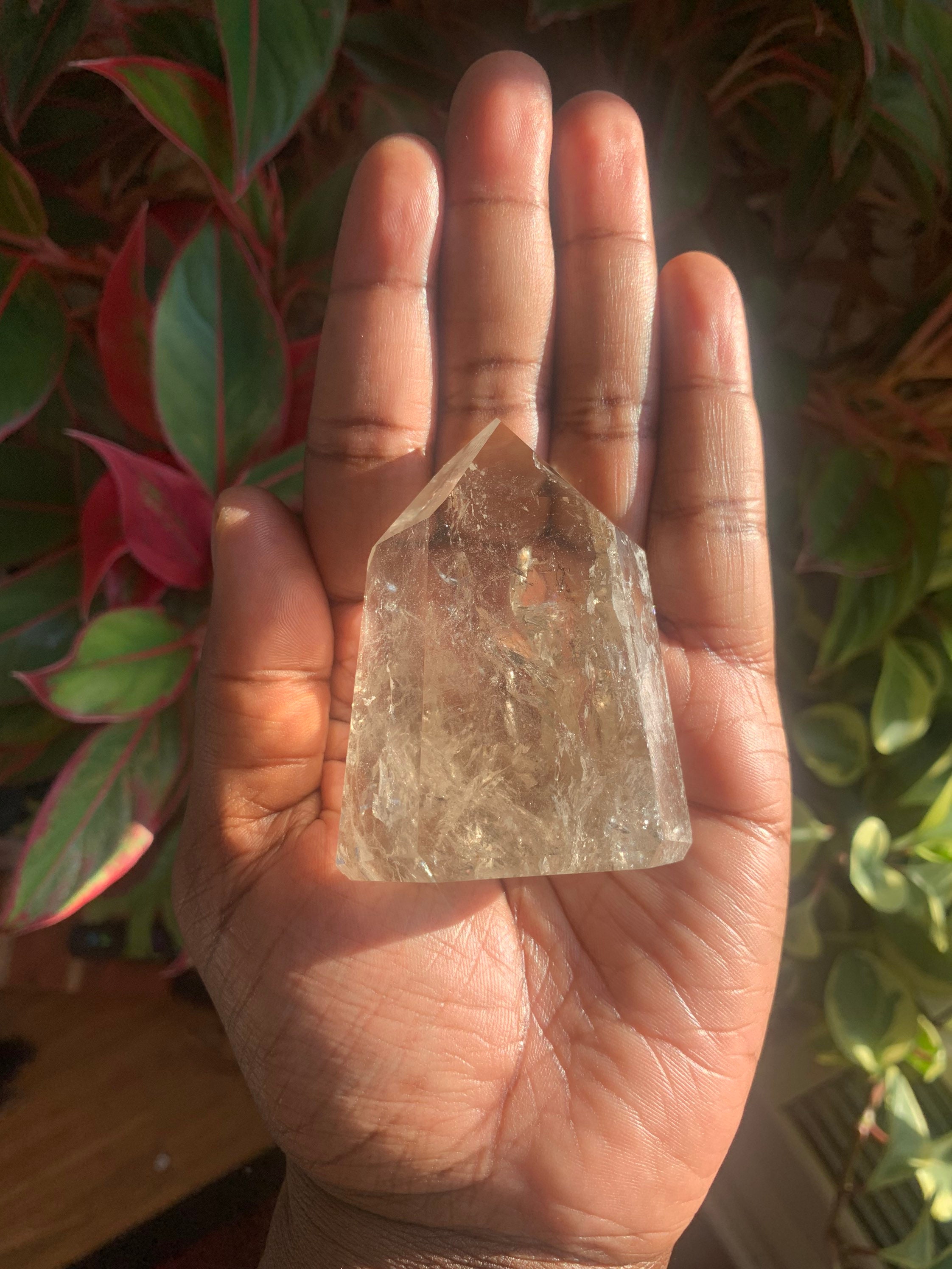 ライトスモーキーシトリンポイント | ファントムクォーツクリスタル