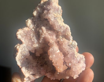 Pink Amethyst Geode | Pink Amethyst Cluster | Raw Pink Amethyst | Amethyst Geode | Amethyst Rough | Rocks and Stones | Mineral Specimen