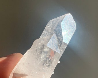 透明水晶ポイント | 天然水晶ポイント 1～4 インチ | 本物の透明水晶