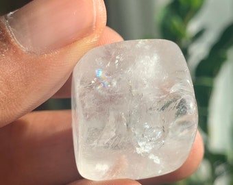 Ciondolo Goccia Fantasma In Cristallo Di Quarzo Trasparente Naturale - Amuleto Portafortuna - Foto 1