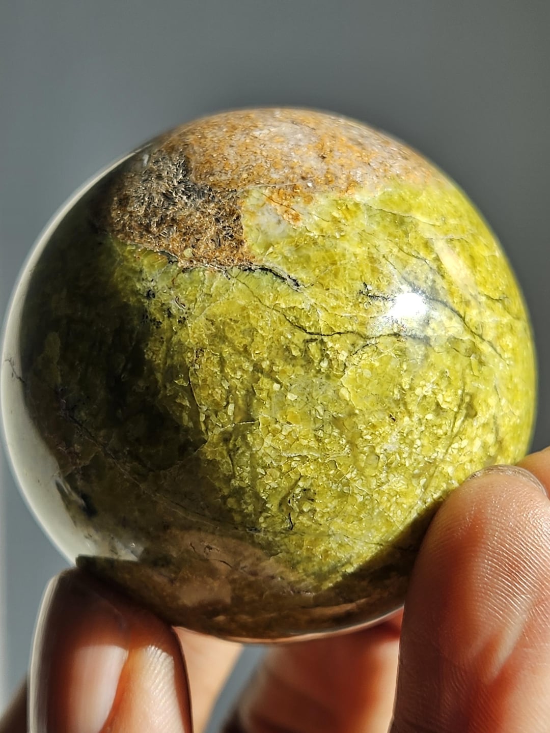 548G Green Opal Crystal Sphere main image 1