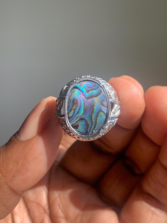 Beautiful Abalone Ring | Abalone Shell Jewelry | … - image 6