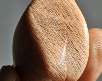 Peach Moonstone Tumble Stone | Meditation Stones | Tumbled Moonstone | Rocks and Minerals