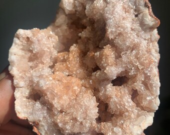 Pink Amethyst Geode | Pink Amethyst Cluster | Raw Pink Amethyst | Amethyst Geode | Amethyst Rough | Rocks and Stones | Mineral Specimen