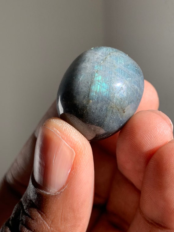 Black Labradorite Tumble Stone Tumbled Labradorite Chakra Stones