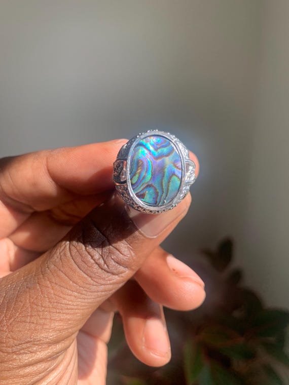Beautiful Abalone Ring | Abalone Shell Jewelry | … - image 10