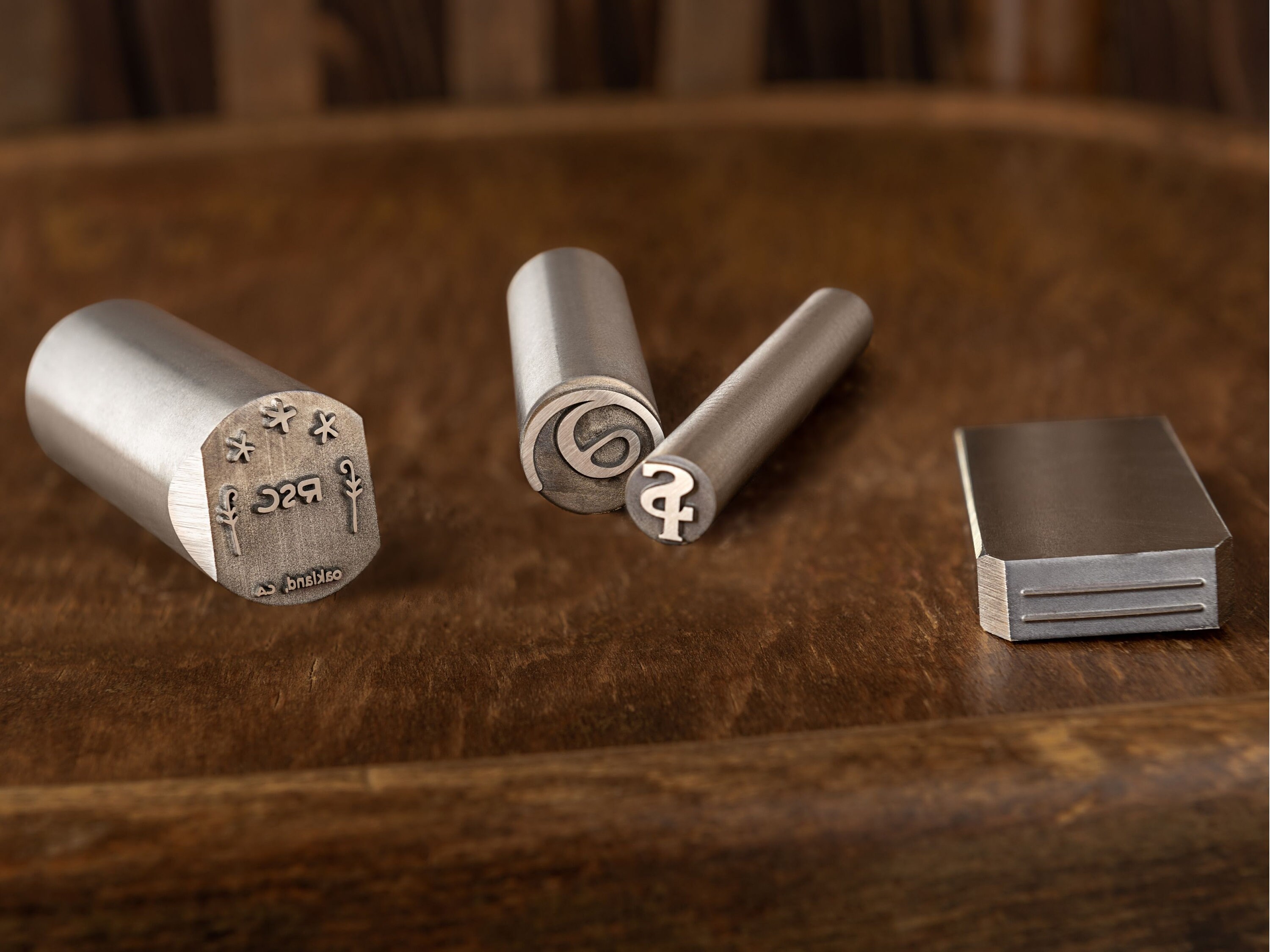 Custom Metal Stamps Metal Stamps Steel Punches Custom Logo Etsy