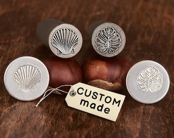 Custom Metal Stamps and Steel Punches with your Business Logo Metal Forging Touchmark Stamp Custom Steel Hand Stamps Custom Logo Metal Die
