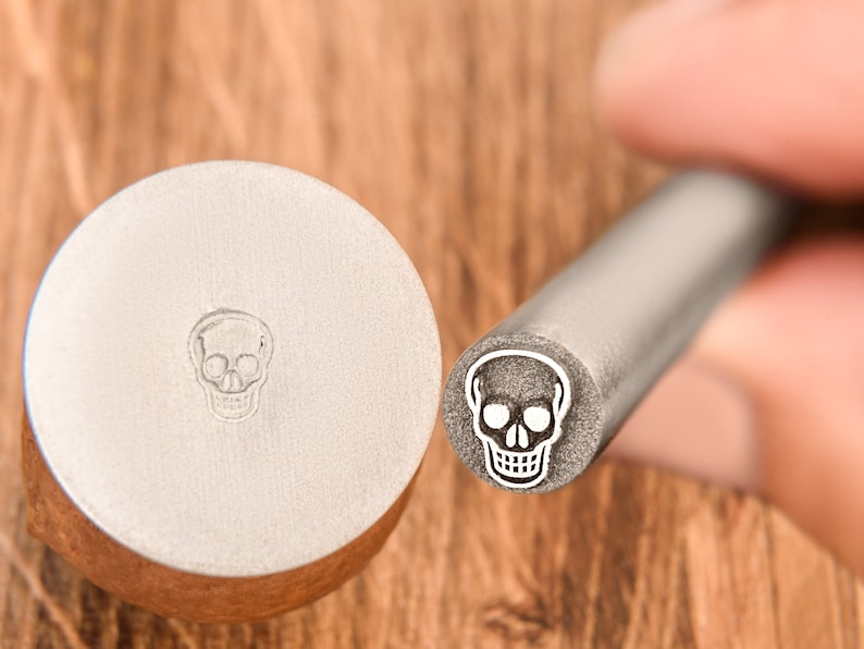 Custom metal marking dies for bullion stamps for marking Gold, Silver, Copper bars Ingot bar stamp 999 Purity metal stamps Makers mark stamp image 4