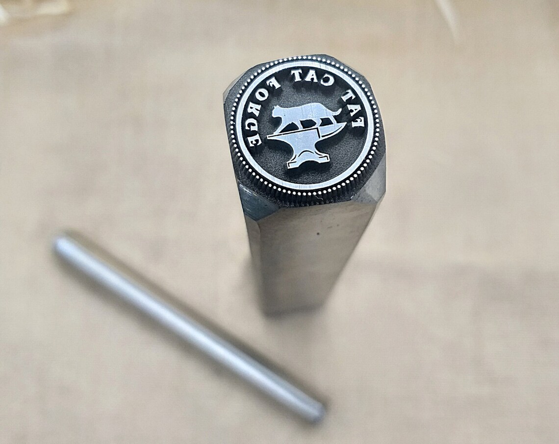Custom Metal Stamps and Steel Punches with your Business Logo Etsy