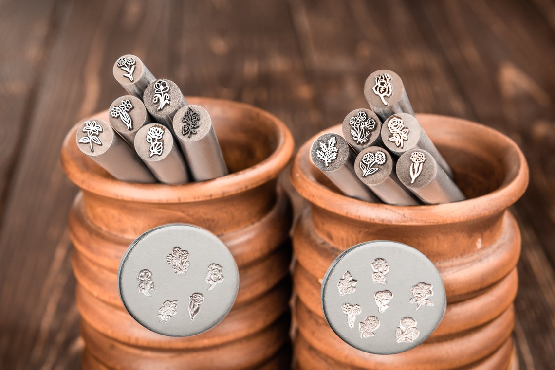 Custom Steel Hand Stamps for Marking Metal Custom Blacksmith Etsy