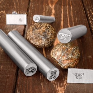 Tampons métalliques avec logo personnalisé Matrice en métal personnalisée Tampons pour enseignes métalliques Tampon pour poinçon de bijoux Tampon en acier Matrice personnalisée Petit tampon métallique Tampon pour poinçon en métal